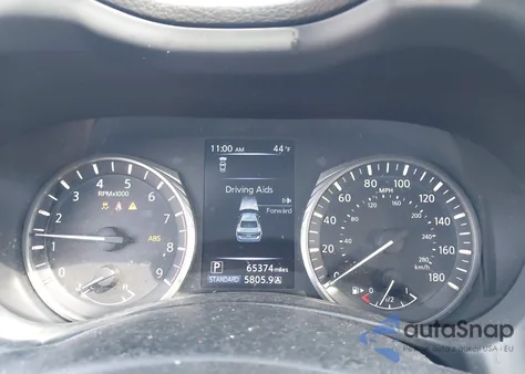 2021 Infiniti Q50 Pure Awd z USA, uszkodzony, nr VIN JN1EV7AR6MM751781